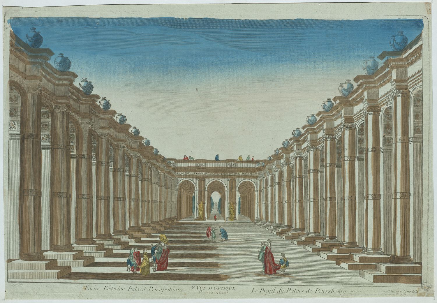 Le profil du Palais de Pétersbourg